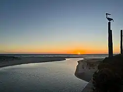 Mouth of the River Torrens from Henley Beach South