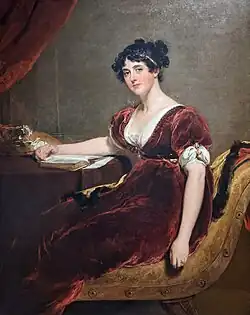 Portrait of Mrs. Cuthbert by Thomas Lawrence