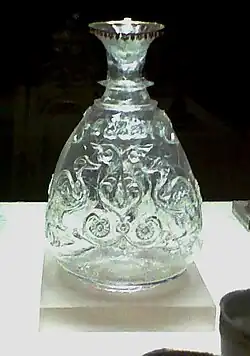 Rock crystal ewer from the treasury of Lorenzo de Medici, Palazzo Pitti