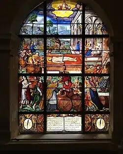 Window 10 – "the Mystical Wine Press" (1618)