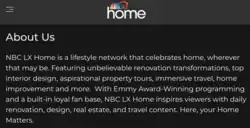 LX.com about page as of August 9, 2023