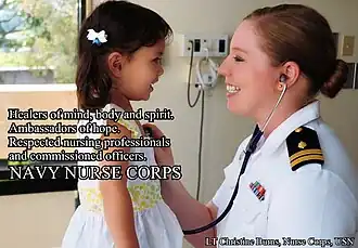 LT Christine Burns, Nurse Corps 2011.