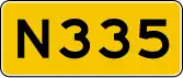 Provincial highway 335 shield}}