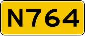 Provincial highway 764 shield}}