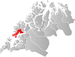 Tranøy within Troms
