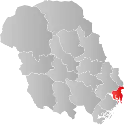 Porsgrunn within Telemark