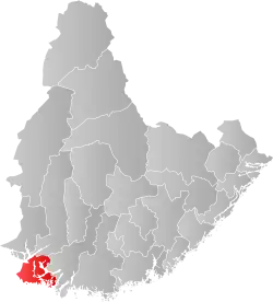 Farsund within Agder