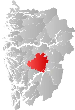 Voss within Vestland
