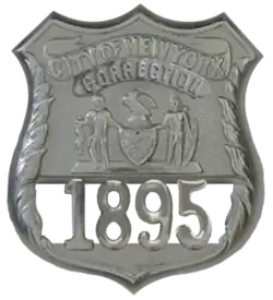 NYCD shield (officer)