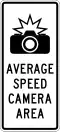 Average speed camera area