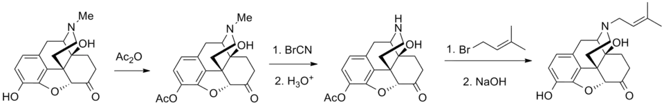 Nalmexone synthesis