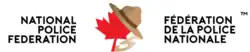 A Canadian maple leaf wearing a mountie hat making a shadow of the number 5
