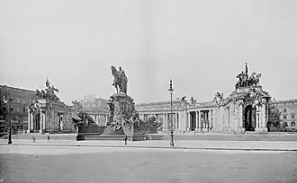 Emperor William National Monument in Berlin, 1901. It was removed in 1950.