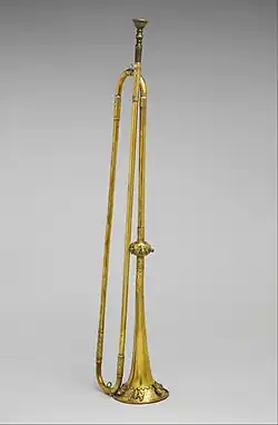 Natural trumpet, 1790 AD