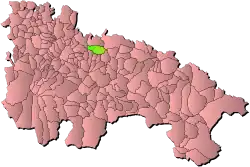 Location within La Rioja.