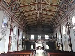 Nave and choir loft