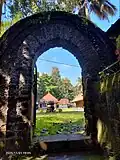 Neelamperoor Pally Bhagavathi Temple_arch door at the south side