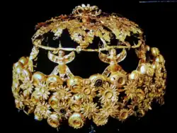 A crown of Queen Hama, 8th century BC