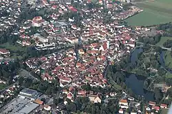 Neunburg vorm Wald Aerial view