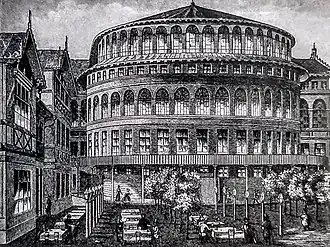 New Town Theatre in Prague in 1885