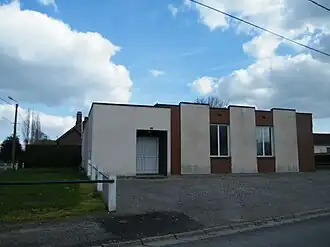 The town hall in Neuville-au-Bois