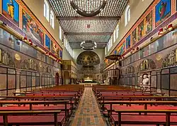 Interior of Church of Our Lady Seat of Wisdom, Dublin