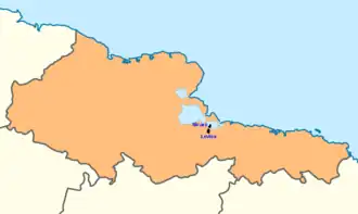 Location of Nicaro and Levisa within Holguín Province