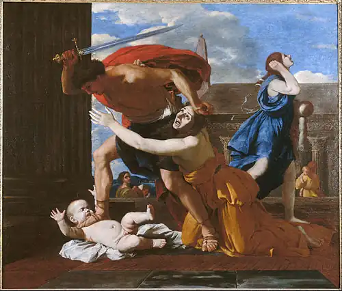 Massacre of the Innocents, 1625–1629, Musée Condé, Château de Chantilly