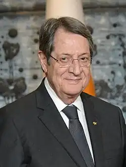 Nikos Anastasiades, former MP, President of DISY (1997–2013) and President of Cyprus (2013–2023).