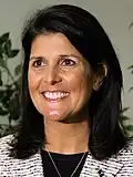 Nikki Haley of South Carolina[14]