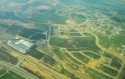 Be'er Ganim from the air