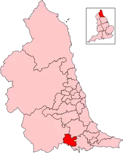 Map of constituency