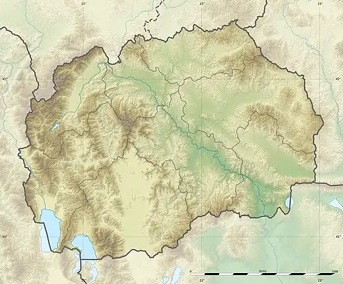Stobi is located in North Macedonia