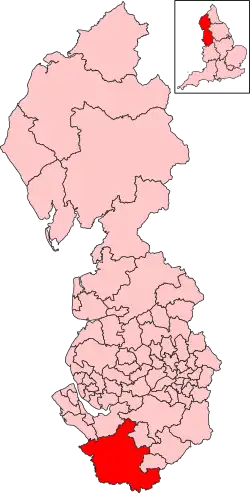 Map of constituency