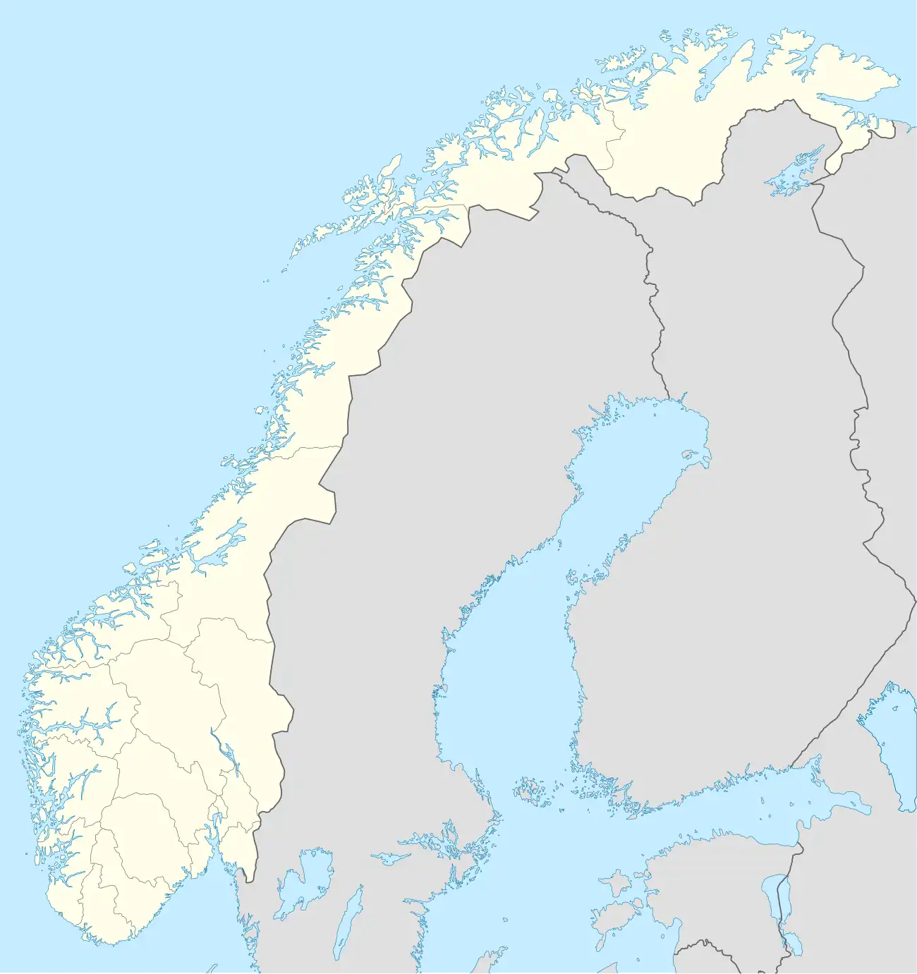 Troms og Finnmark County is located in Norway