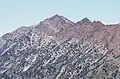 Southeast aspect of O'Sullivan Peak and Dromedary Peak viewed from Germania Pass