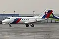 Former Yakovlev Yak-40 in old livery