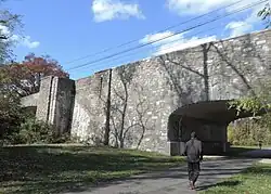 Under a road in northern Yonkers