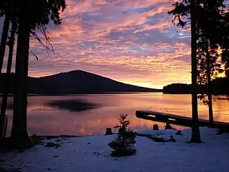 Odell Lake at sunrise