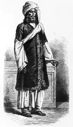 Illustration of a Kumaoni Peasant, 1880