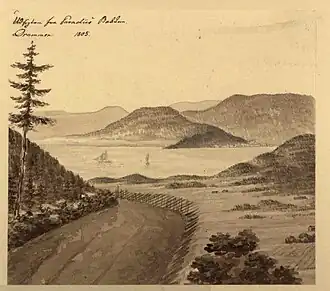 1805: View From Paradise Hill, Drammen, Norway