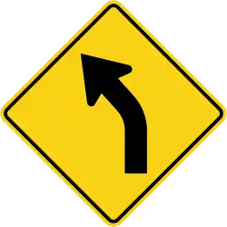 WA-3L Curve to left