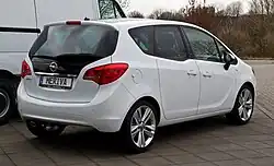 Meriva B (rear view)
