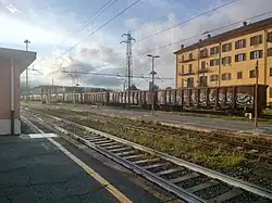 Italian good wagons tipe K used in Italy from Mercitalia