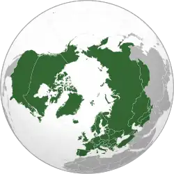 Location of the Organization for Security and Co-operation in Europe