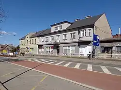 Těšínská street in Radvanice