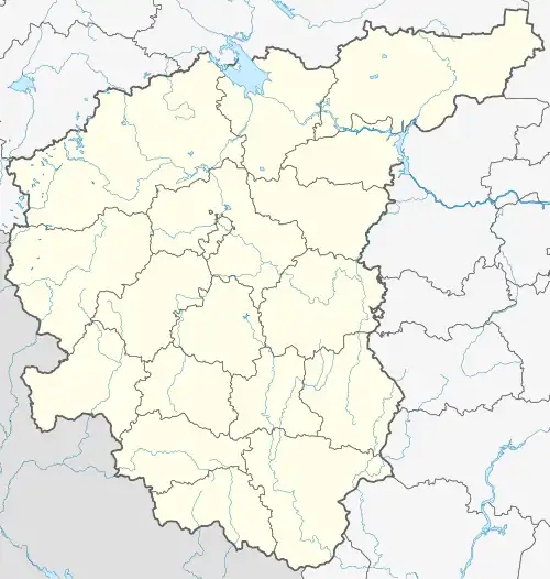 2008 Russian Second Division is located in Central Federal District