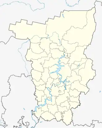 Shirokovsky is located in Perm Krai