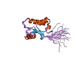 1j0f: Solution Structure of the SH3 Domain Binding Glutamic Acid-rich Protein Like 3