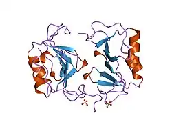 1o7y: CRYSTAL STRUCTURE OF IP-10 M-FORM